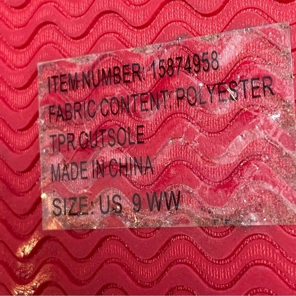 Criss Cross Slipper torrid faux fur red - Picture 7 of 10